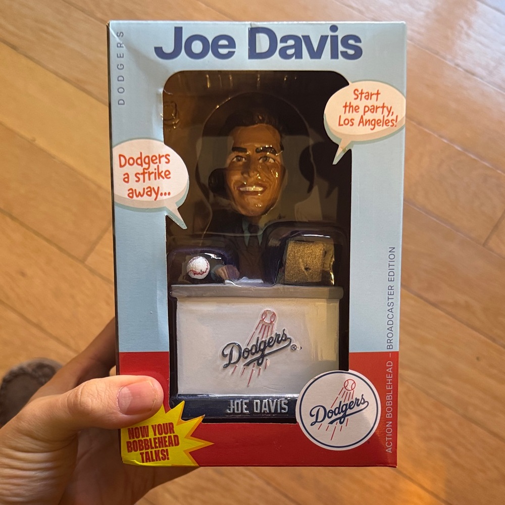 Dodgers Joe Davis Bobblehead